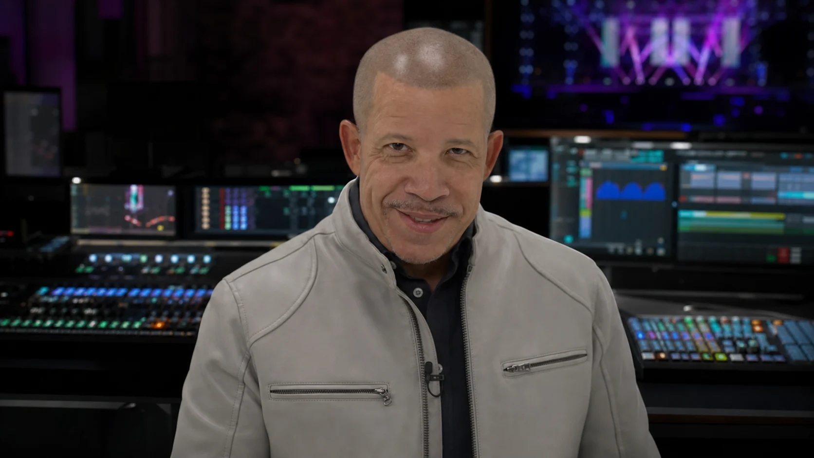 Felix Sama live from a venue production room